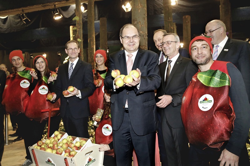 Woche des Deutschen Apfels – Auftaktaktion in München und Abschluss auf der Grünen Woche