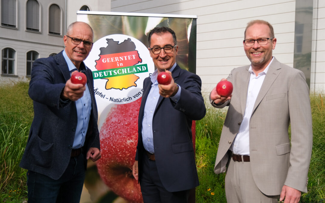 „Zeit der deutschen Äpfel – Natürlich von nebenan“ – Aktion des deutschen Obstbaus