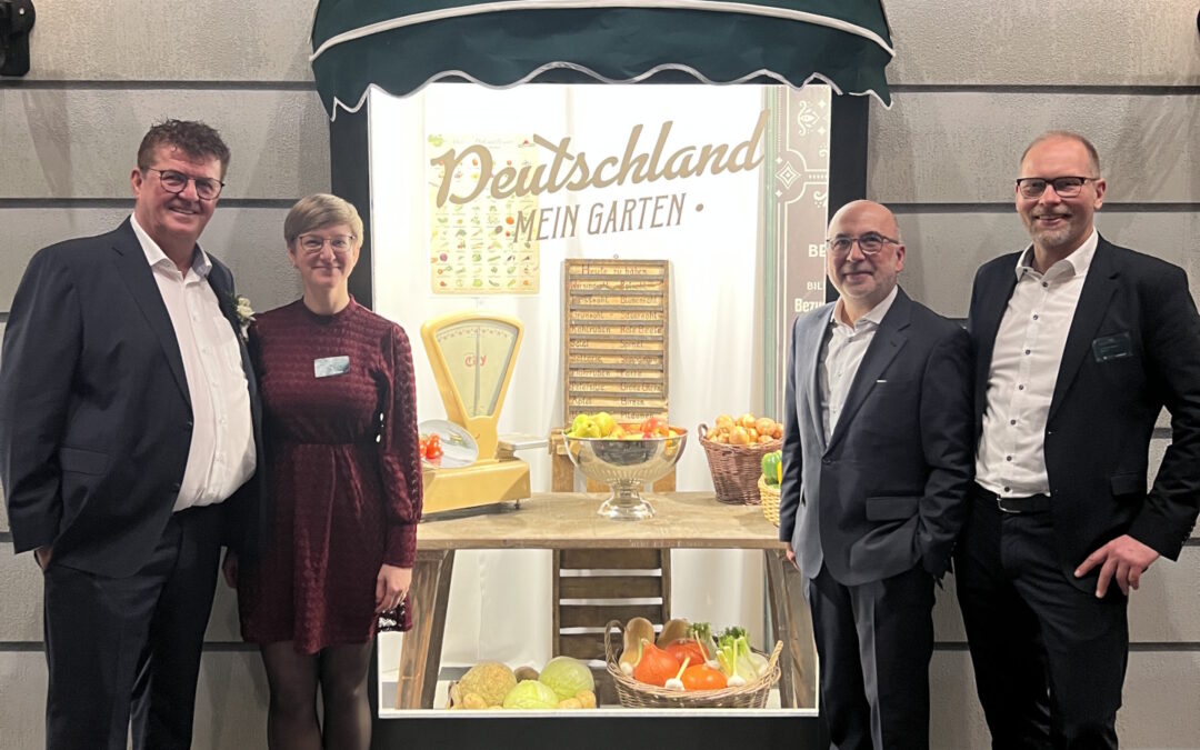 Grüne Woche 2026: „Deutschland – Mein Garten.“ im Stil der goldenen 20er in der Blumenhalle